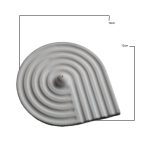 جا عود حلزونی سنگ مصنوعی