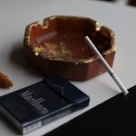 زیر سیگاری شیش ضلعی سنگ