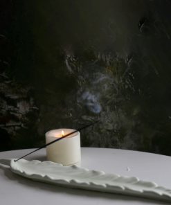 جا عود برگ بزرگ سنگ مصنوعی