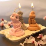 شمع مار ۱۴۰۴  – طراحی خاص با قلب