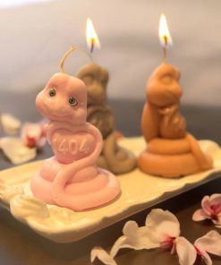 شمع مار ۱۴۰۴  – طراحی خاص با قلب
