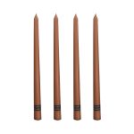 شمع قلمی 30 سانت رنگ قهوه ای گرما