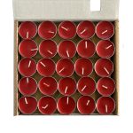 شمع وارمر 100 عددی 4 ساعت سوز قرمز