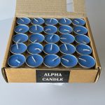 شمع وارمر آبی پررنگ مونالیسا