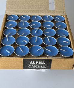 شمع وارمر آبی پررنگ مونالیسا