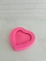قالب سیلیکون و بیس خام سینی قلب
