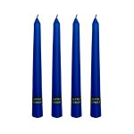 شمع قلمی آبی کاربنی ۲۰ سانت