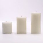 شمع استوانه ای قطر ۵ سانت سه سایز
