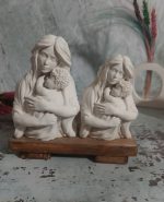 قالب سیلیکون طرح بچه و مادر مو فر