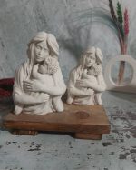 قالب سیلیکون طرح بچه و مادر مو فر