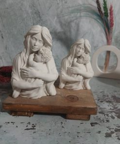 قالب سیلیکون طرح بچه و مادر مو فر