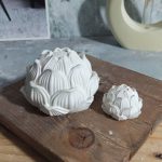 قالب سیلیکون گل لوتوس سایز بزرگ