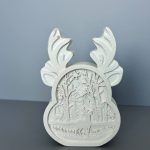 قالب سیلیکون گوزن زمستانی