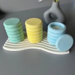 شات شمع با رنگ متفاوت