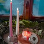 شمع عطری شیشه ای