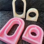 قالب سیلیکون گلجا گرد و بیضی