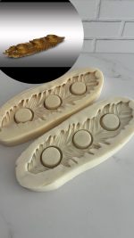 قالب سیلیکون جا شمع پر وارمر دار