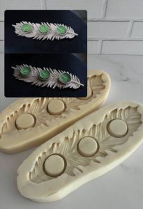 قالب سیلیکون جا شمع پر وارمر دار