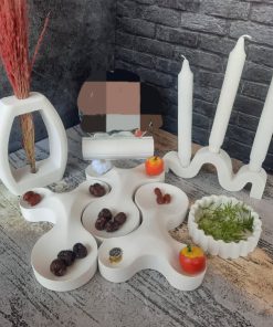قالب سیلیکون و بیس خام جا هفت سین کد 2 دایره ای