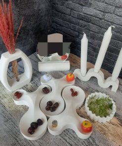 قالب سیلیکون و بیس خام جا هفت سین کد 2 دایره ای