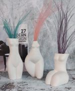 قالب سیلیکونی گلدان بدن یا استایل زن