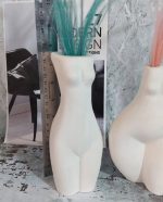 قالب سیلیکونی گلدان بدن یا استایل زن