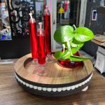 ست رایزر سینی چوبی