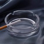 زیر سیگاری شیشه ای : ساده شیک