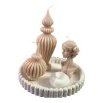  ست شمع خطی همراه آنالی و جای عود