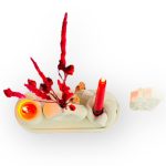 ست سنگ مصنوعی جا شمع وارمر و قلمی و گلدان – زیبایی و آرامش در یک ست دکوراتیو ست سنگ مصنوعی جا شمع وارمر و قلمی و گلدان یک انتخاب عالی برای کسانی است که به دنبال ایجاد فضایی زیبا، آرامش‌بخش و مدرن در خانه