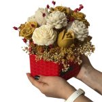 دست گل شمع جاودانه