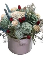 دسته گل شمع جاودانه زیبایی و نور