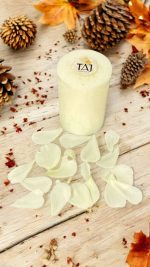 شمع استوانه‌ای قطر ۷ و ارتفاع ۱۰ سانتیمتر