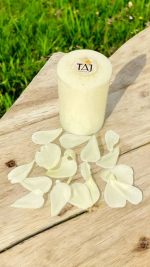 شمع استوانه‌ای قطر ۷ و ارتفاع ۱۰ سانتیمتر