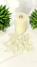 شمع استوانه‌ای قطر ۷ و ارتفاع ۱۰ سانتیمتر