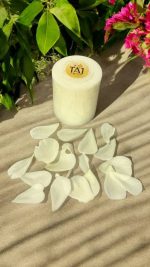 شمع استوانه‌ای قطر ۷-۸ سانتی‌متری