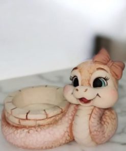 قالب سیلیکونی مار با جای شمع وارمر