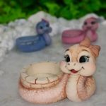 قالب سیلیکونی مار با جای شمع وارمر