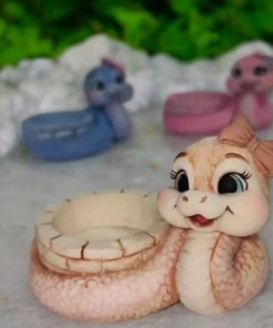 قالب سیلیکونی مار با جای شمع وارمر