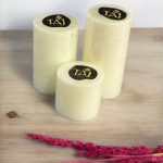 ست سه عددی شمع استوانه قطر 5