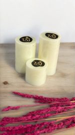 ست سه عددی شمع استوانه قطر 5