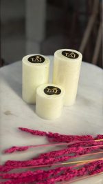 ست سه عددی شمع استوانه قطر 5