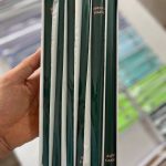 شمع قلمی سبز پر کلاغی ۳۰ سانت