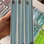 شمع قلمی آبی فیروزه ای