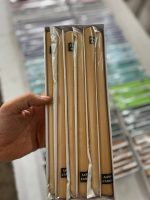 شمع قلمی نسکافه‌ای کرم ۳۰ سانت