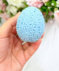 قالب سیلیکونی تخم‌مرغ طرح گل ریز