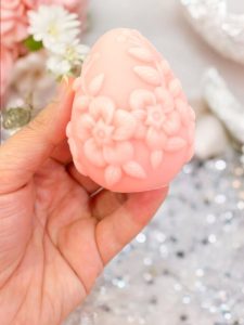قالب سیلیکون تخممرغ طرح گل بزرگ