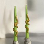 خرید شمع مدادی قلمی مار مونالیسا برای نوروز ۱۴۰۴