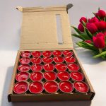 شمع وارمر قرمز ۵۰ عددی