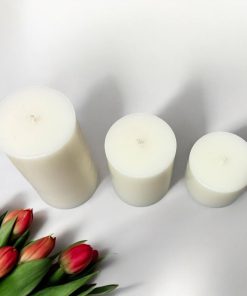 شمع استوانه‌ای قطر ۸
